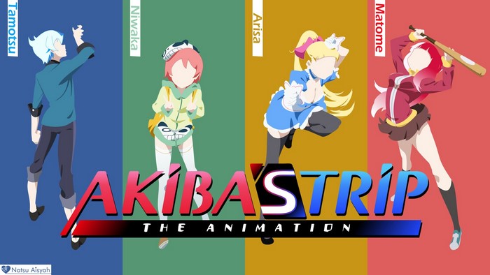 Akiba's Trip The Animation characters poster