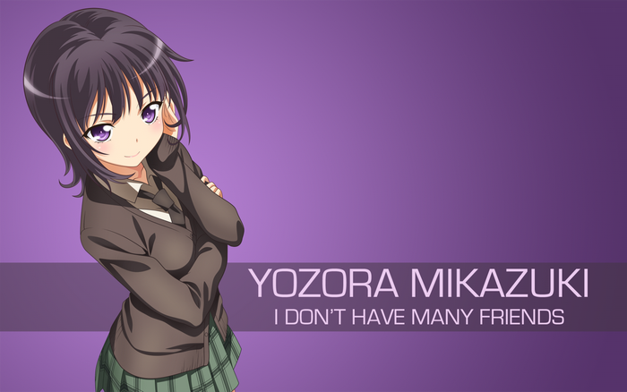Yozora Mikazuki from Boku wa Tomodachi ga Sukunai