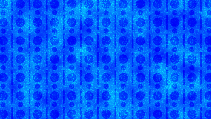 Blue and purple abstract pattern with circles and lines