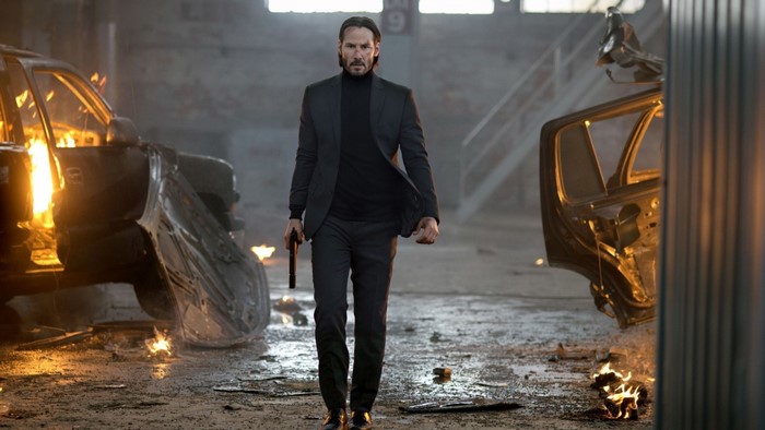 John Wick from John Wick holding a gun