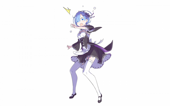 Rem from Re:Zero in Maid Costume