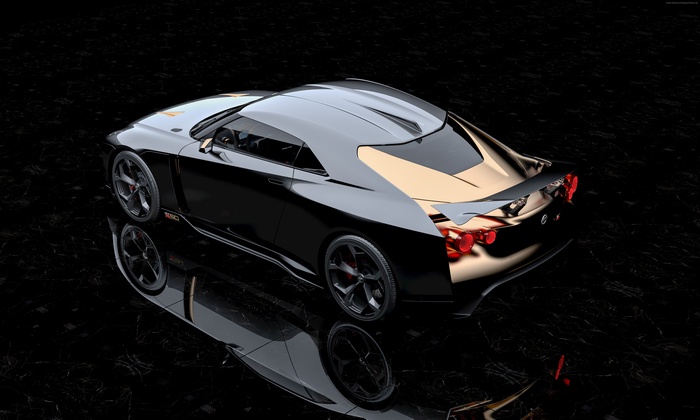 Nissan GT-R50 Italdesign Concept 4K