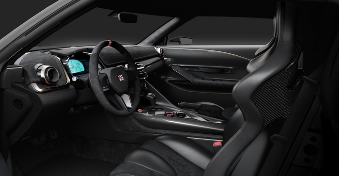 Nissan GT-R50 Italdesign Concept car interior