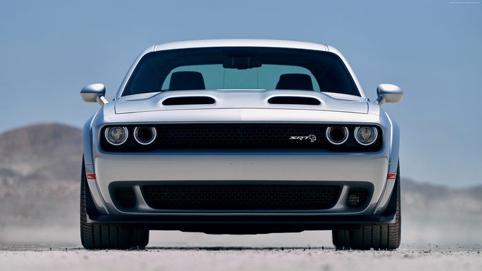 2019 Cars, Dodge Challenger SRT Hellcat, 4K