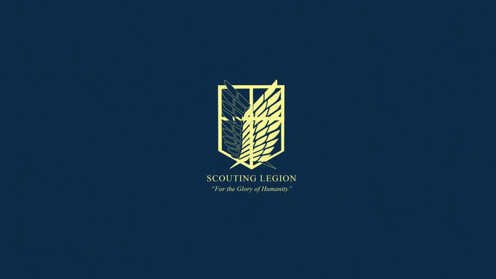 Scouting Legion logo from Attack on Titan