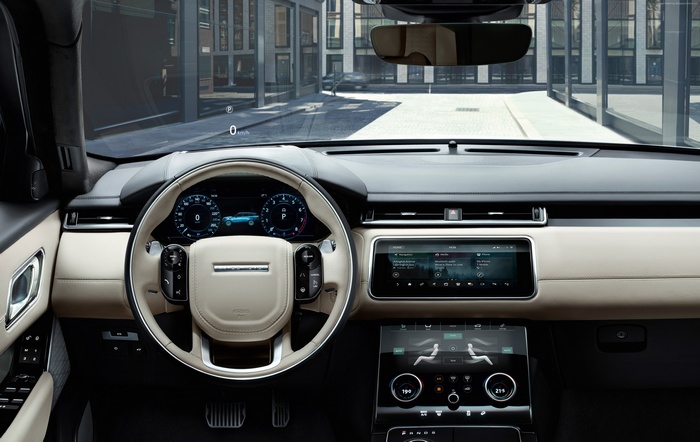 Range Rover Velar S interior dashboard