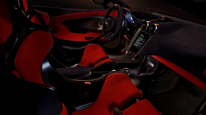 Interior of a McLaren 600LT 4K