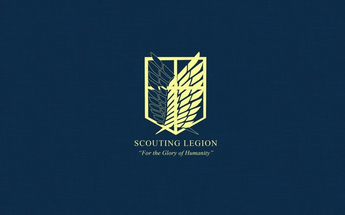 Scouting Legion logo from Attack on Titan