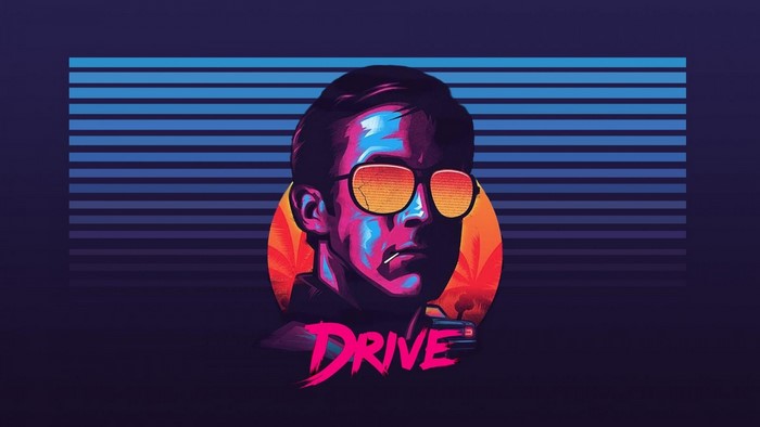 The Driver from Drive movie poster