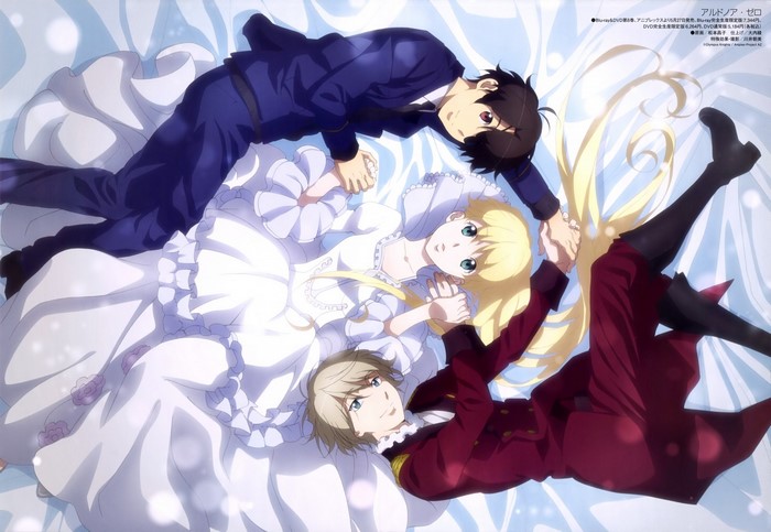 Aldnoah Zero: Asseylum, Slaine, and Inaho