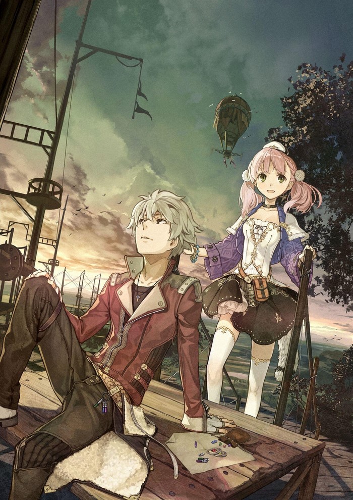 Escha and Logy from Atelier Escha & Logy: Alchemists of the Dusk Sky