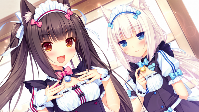 Chocolat and Vanilla from Neko Para