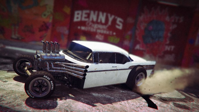 Rat Rod car from Grand Theft Auto V
