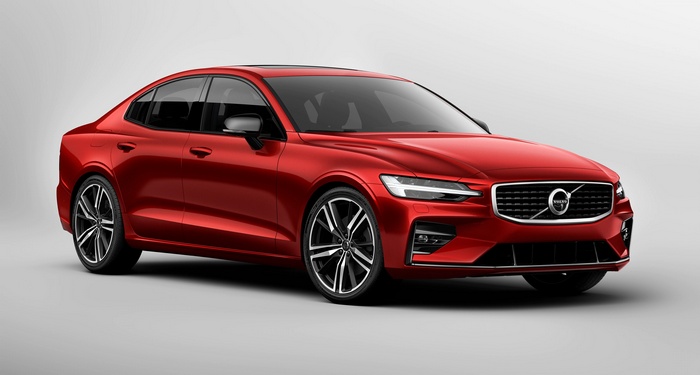 4K Red Volvo S60 Sedan