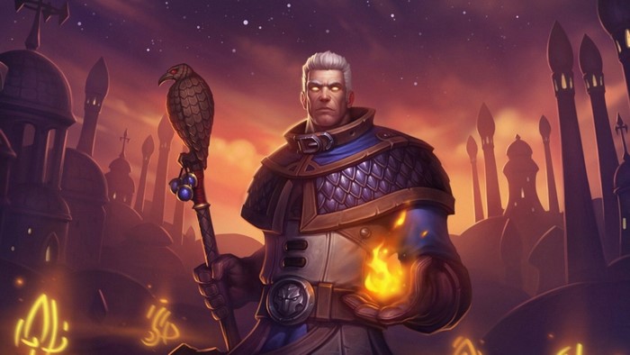 Khadgar from Hearthstone Heroes of Warcraft