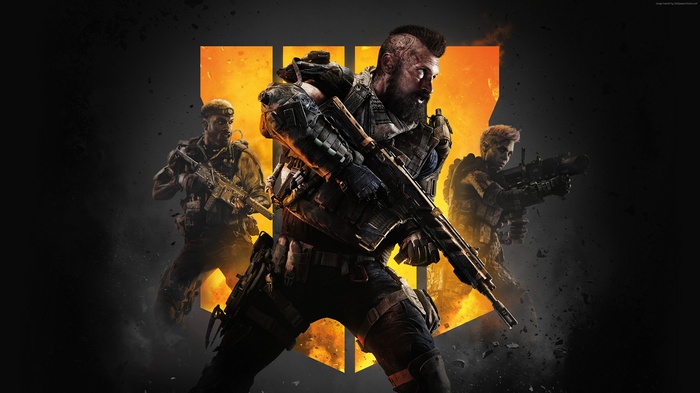 Call of Duty Black Ops 4 Poster 4K