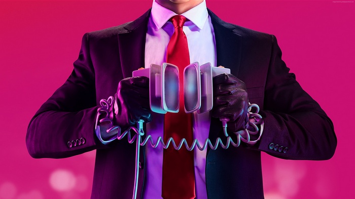 Hitman 2 artwork with defibrillators