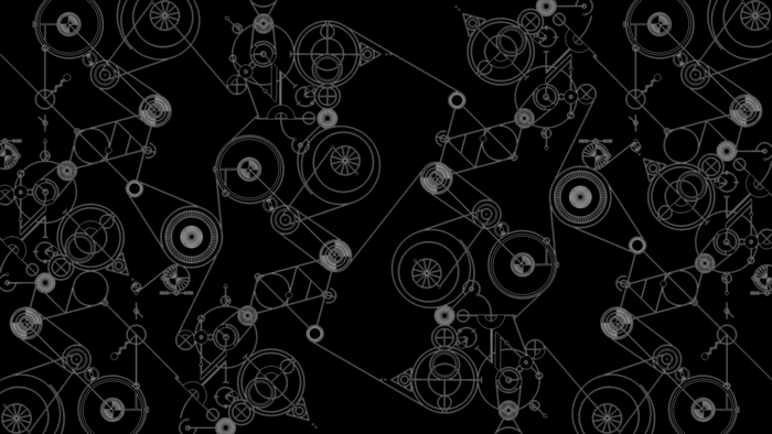 Steins Gate 0 abstract mechanical design