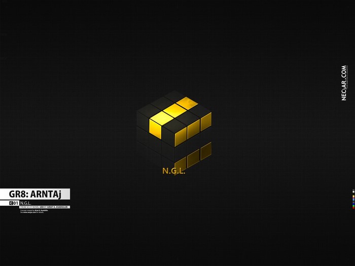 GR8: ARNTAJ N.G.L. logo illustration