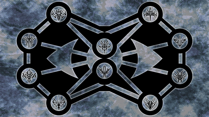 Stormlight Archive symbols in a diagram
