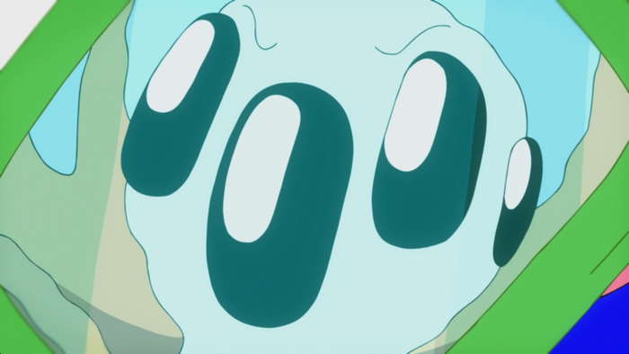 Illustration of a cartoon character with large eyes