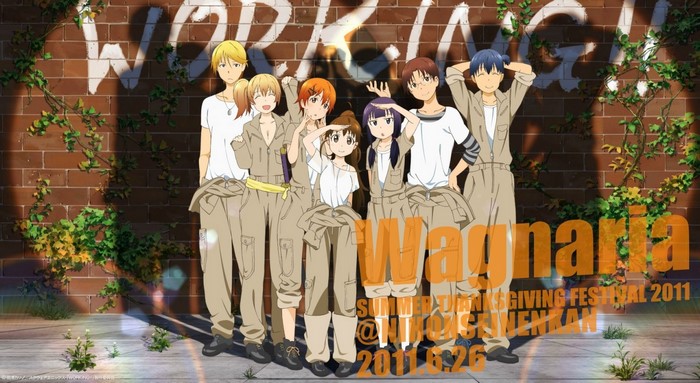 Working!! characters at Wagnaria Summer Thanksgiving Festival 2011