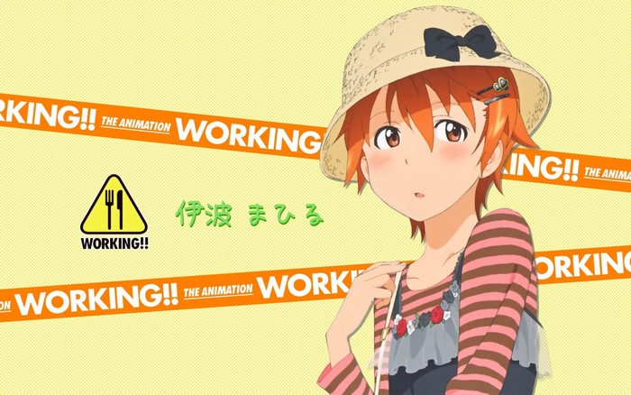 Inami Mahiru from WORKING!!