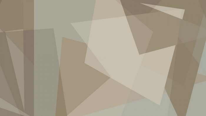 Abstract geometric shapes in muted earth tones