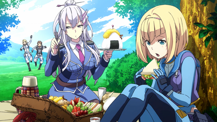Milinda Brantini and Capistrano Frolaytia from Heavy Object having a picnic