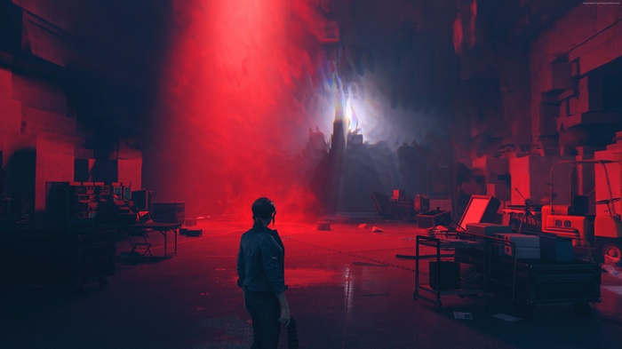 Jesse Faden from Control at E3 2018 4K