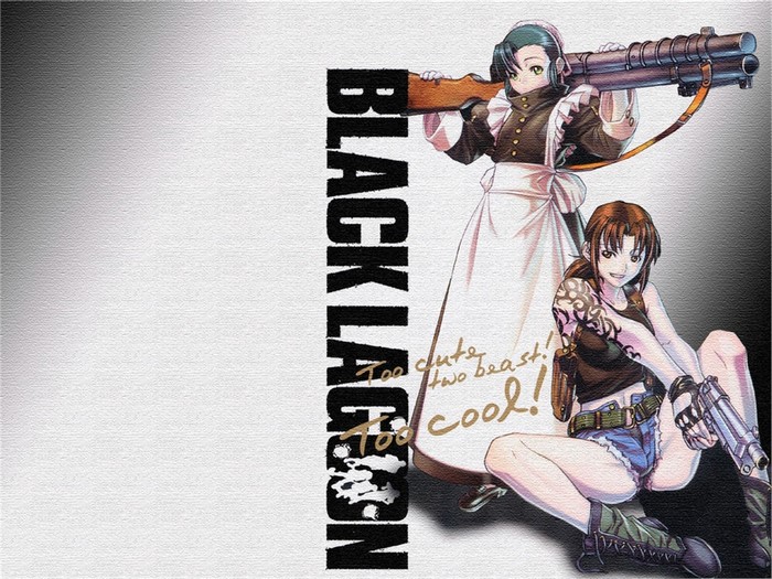Black Lagoon: Revy and Dutch poster