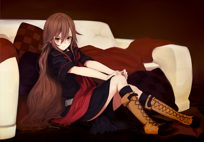 Ookami Ryouko from Ookami-san and Her Seven Companions