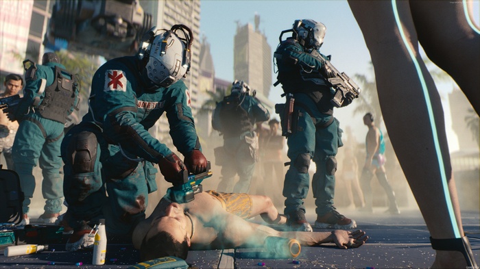 Cyberpunk 2077 E3 2018 screenshot