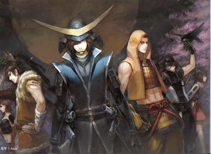 Sengoku Basara Warlords in Samurai Armor