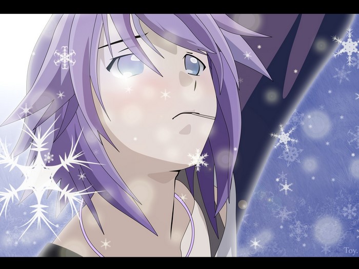 Shirayuki Mizore from Rosario Vampire in Winter