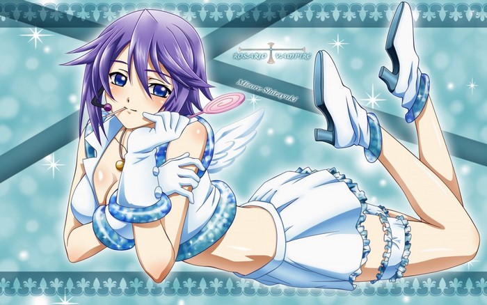 Mizore Shirayuki from Rosario + Vampire