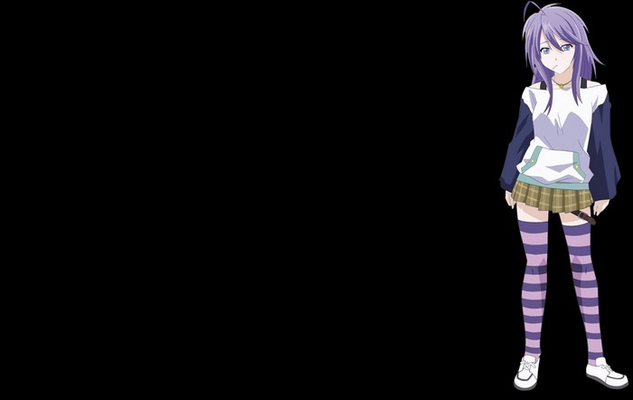 Shirayuki Mizore from Rosario Vampire