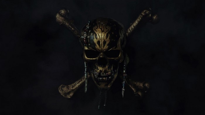 Jolly Roger skull from Pirates of the Caribbean
