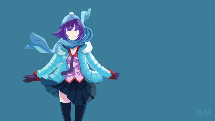 Senjougahara Hitagi from Monogatari Series