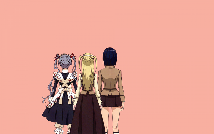 Three anime girls from Maria Holic