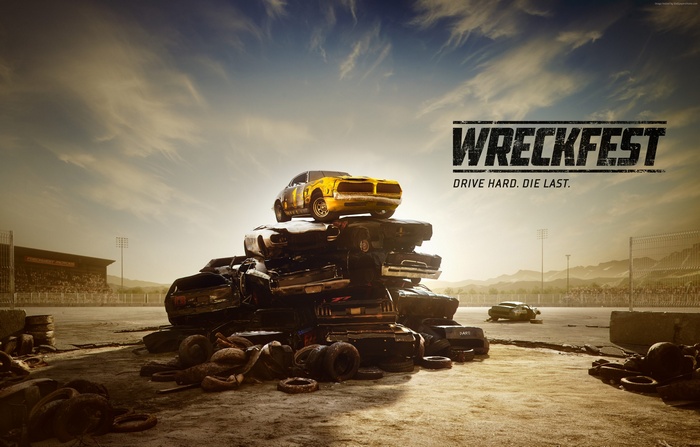 Wreckfest 4K E3 2018 Poster