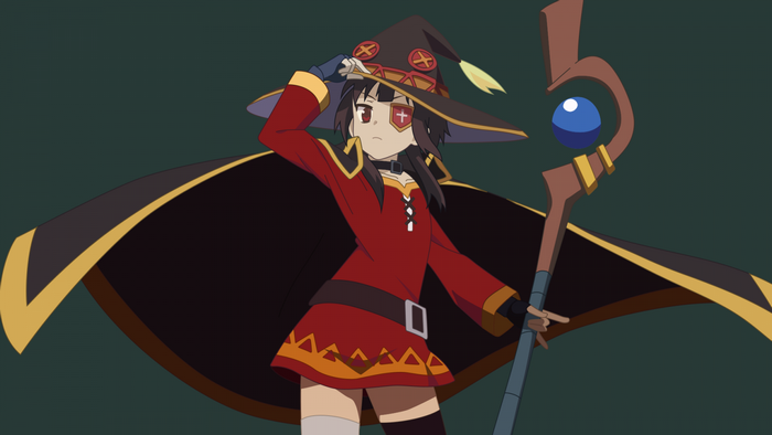 Megumin from Kono Subarashii Sekai ni Shukufuku wo
