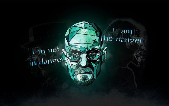 Heisenberg from Breaking Bad with quotes