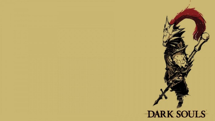 Dark Souls illustration of a knight with a mace