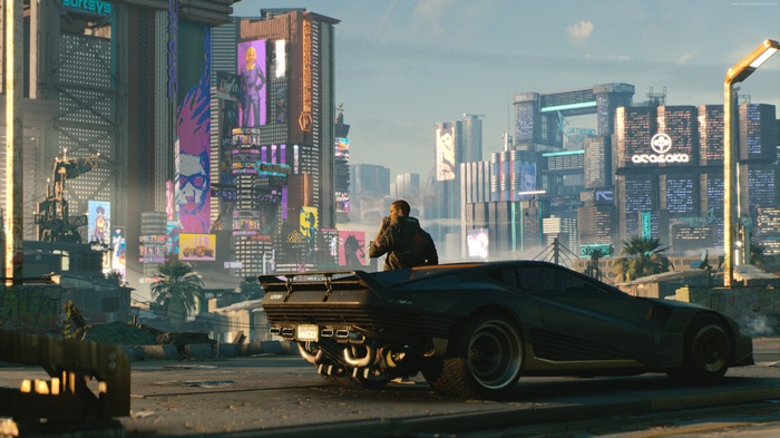 Cyberpunk 2077 4K E3 2018 screenshot