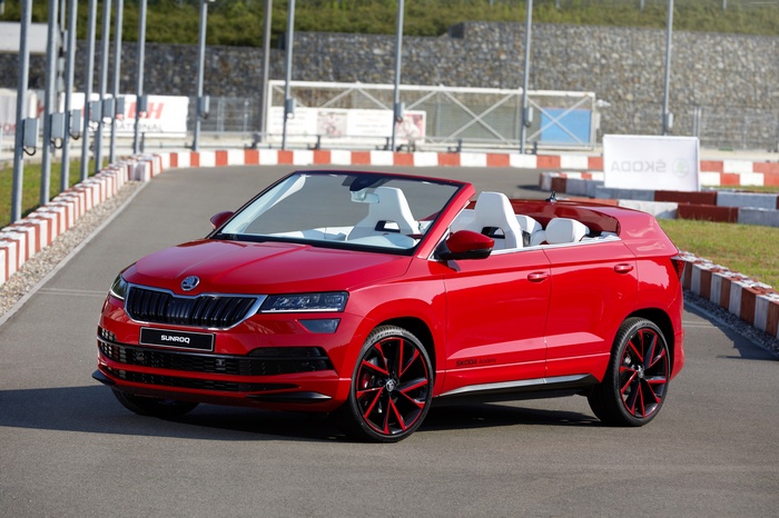 Skoda Sunroq Concept Convertible Car