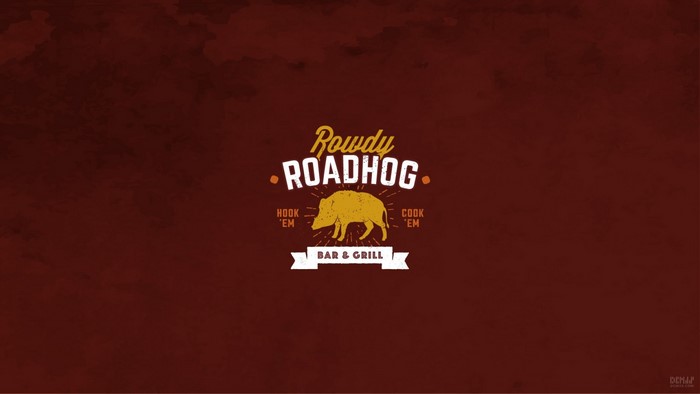Rowdy Roadhog Bar & Grill Logo