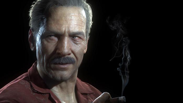 Victor Sullivan from Uncharted 4: A Thief's End