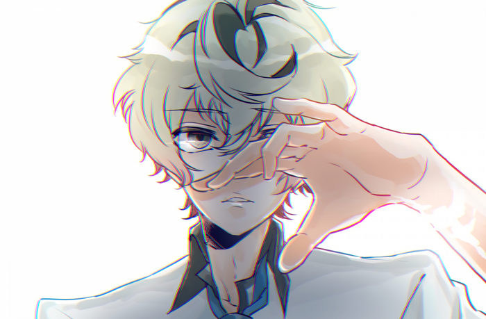 Katsuhira Agata from Kiznaiver anime illustration