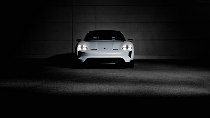 4K Porsche Mission E Cross Turismo electric car